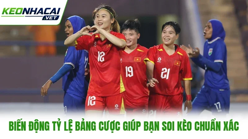 Biến động tỷ lệ bảng cược giúp bạn soi kèo chuẩn xác