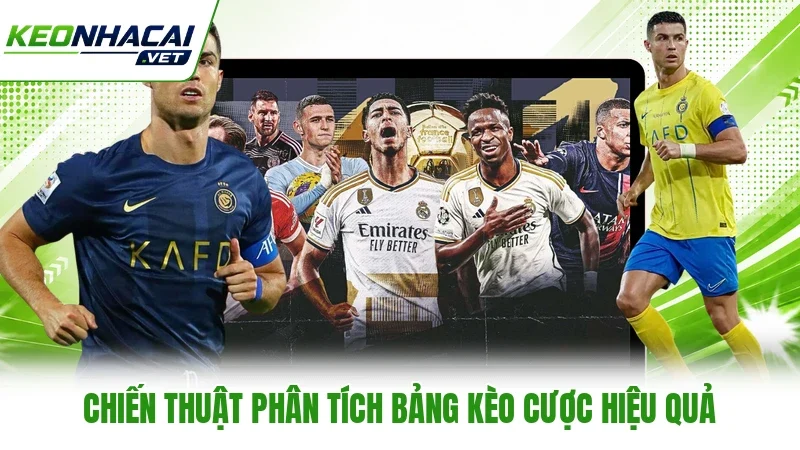 Chiến thuật phân tích bảng kèo cược hiệu quả