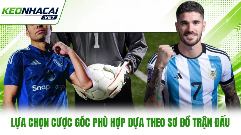 Lựa chọn cược góc phù hợp dựa theo sơ đồ trận đấu Lựa chọn cược góc phù hợp dựa theo sơ đồ trận đấu